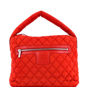 Chanel Coco Cocoon Hobo Quilted Nylon #203858C10B